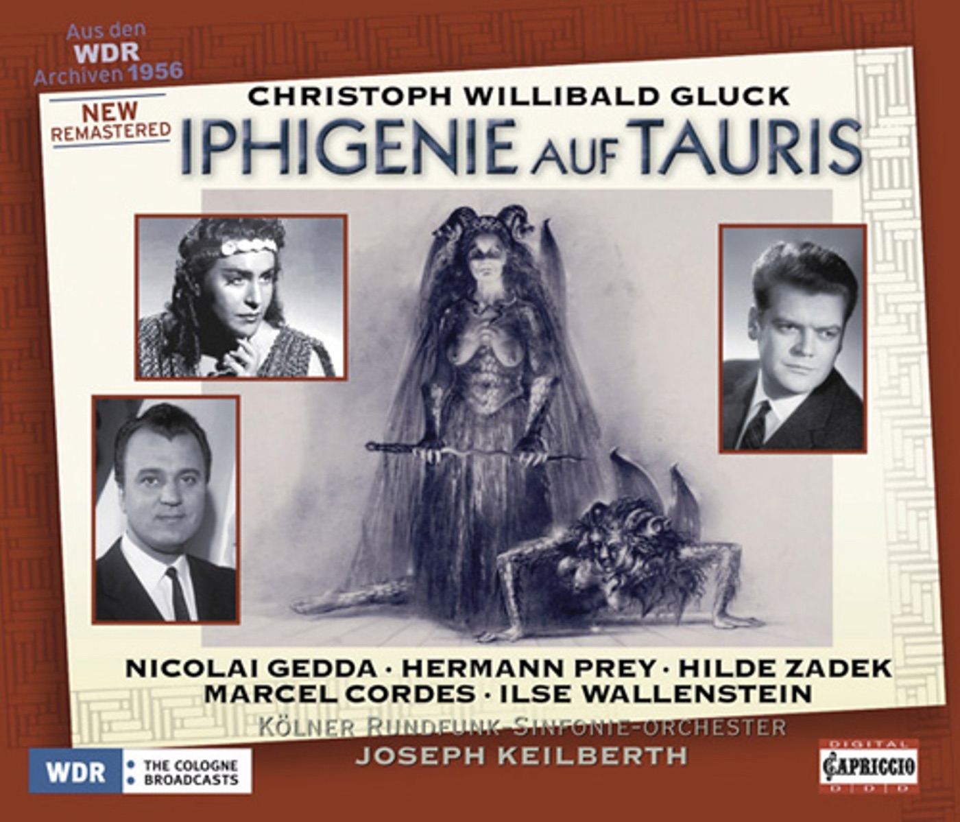 Gluck: Iphigenia auf Tauris album cover