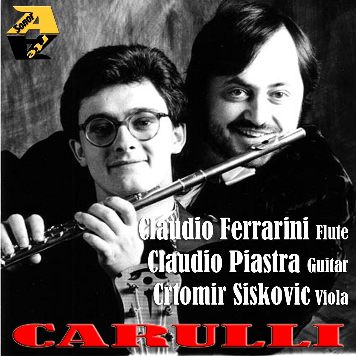 Ferdinando Carulli: Three Trios for Flute, Guitar and Viola,  Op. 103 album cover
