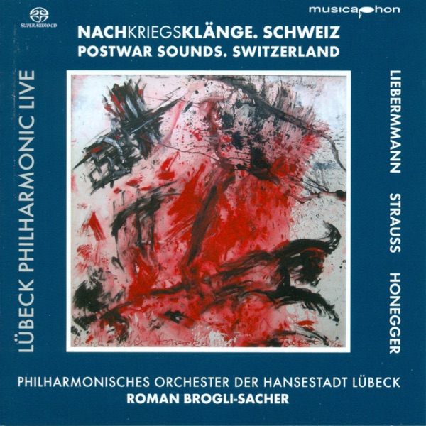 Honegger, A.: Symphony No. 3 - Liebermann, R.: Furioso - Strauss, R.: Metamorphosen (Lubeck Philharm album cover