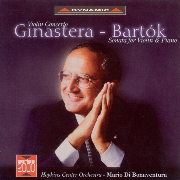 Ginastera: Violin Concerto - Bartok: Violin Sonata album cover