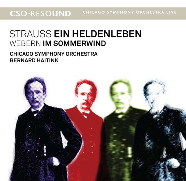 CSO Resound - Strauss: Ein Heldenleben - Webern: Im Sommerwind album cover