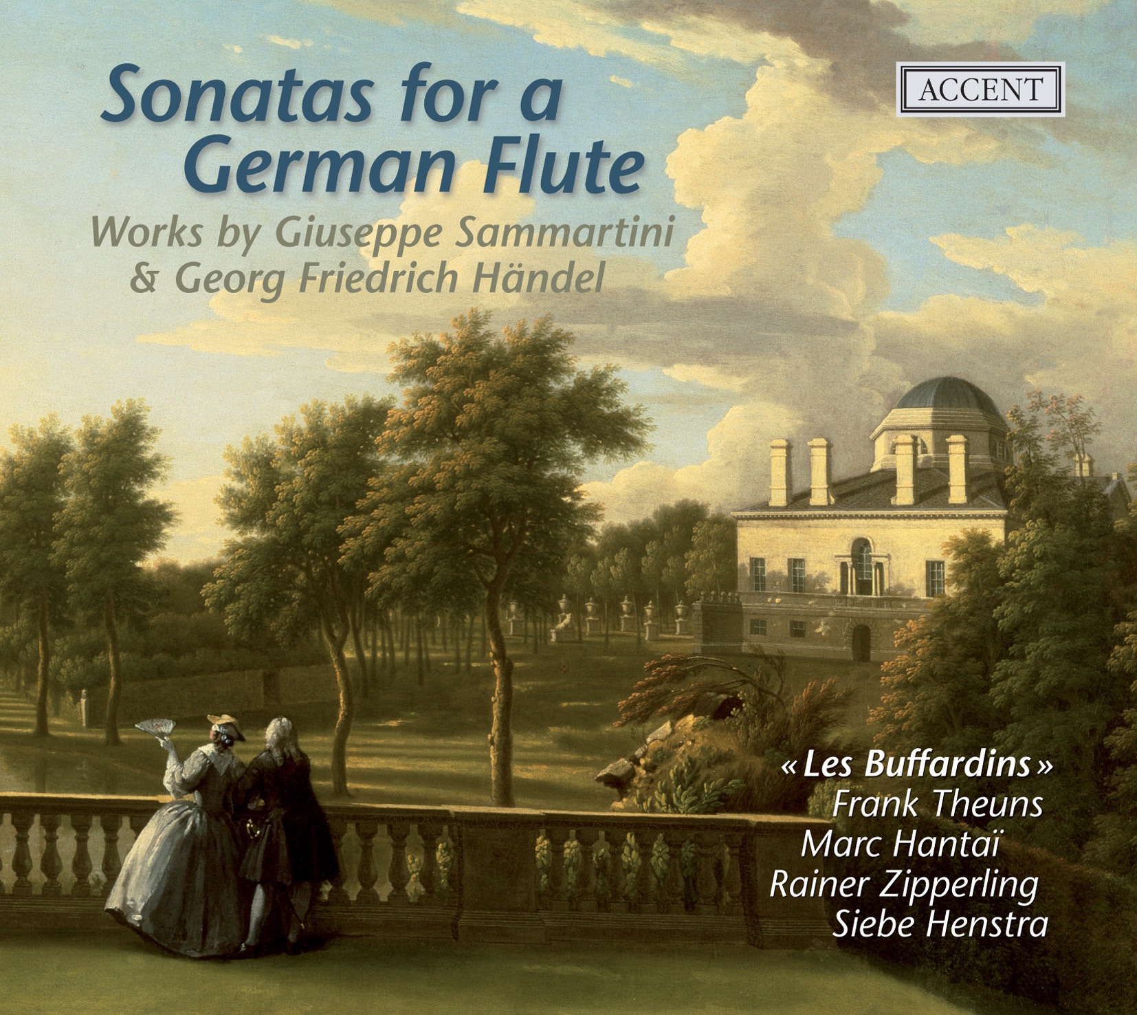 Sammartini & Handel: Sonatas for a German Flute album cover