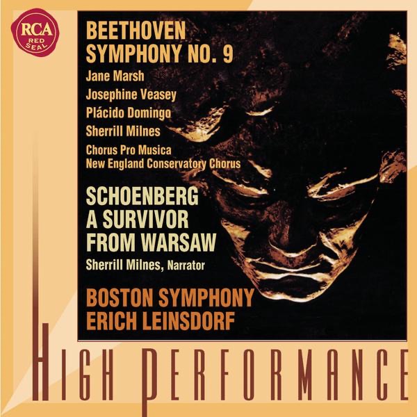 Beethoven: Symphony No. 9 - Schoenberg: A Survivor from Warsaw album cover