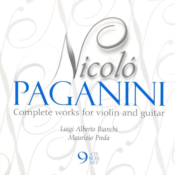 PAGANINI: Works for Violin and Guitar (Complete) album cover
