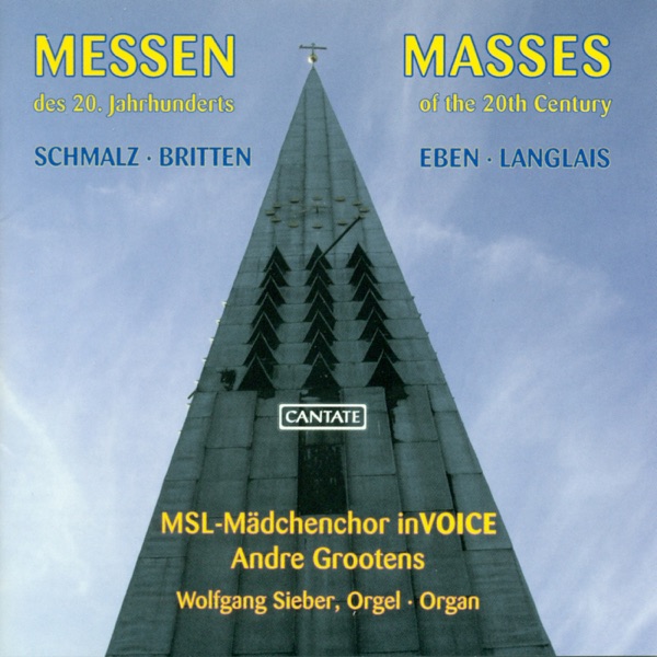 Schmalz, P.: Deutsche Marienmesse - Britten, B.: Missa Brevis - Eben, P.: Missa Adventus Et Quadrage album cover