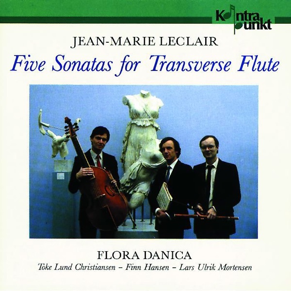 Leclair: 5 Sonatas for Flute album cover