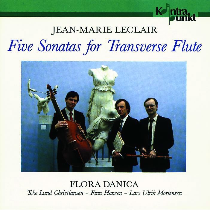 Leclair: 5 Sonatas for Flute album cover