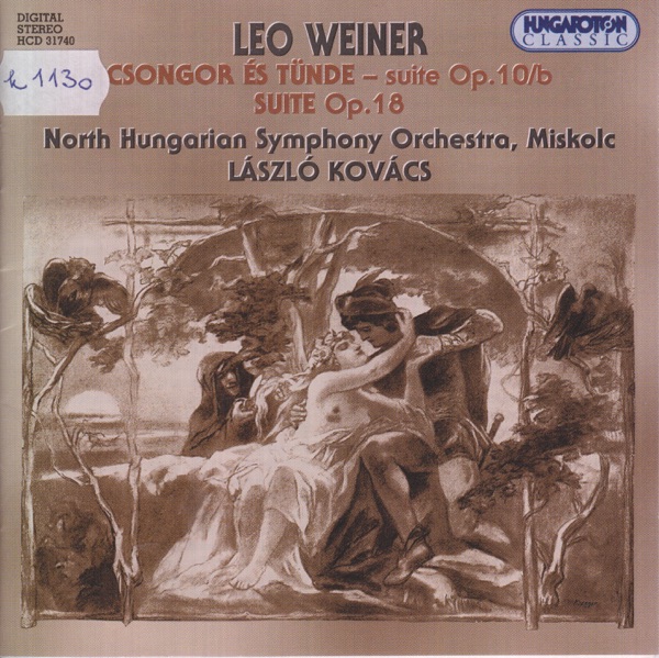 Leó Weiner: Two Orchestral Suites album cover