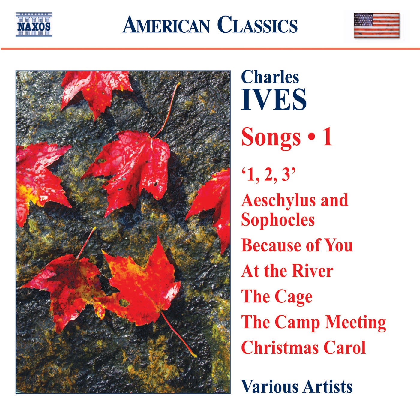 Ives.: Songs, Vol. 1 album cover