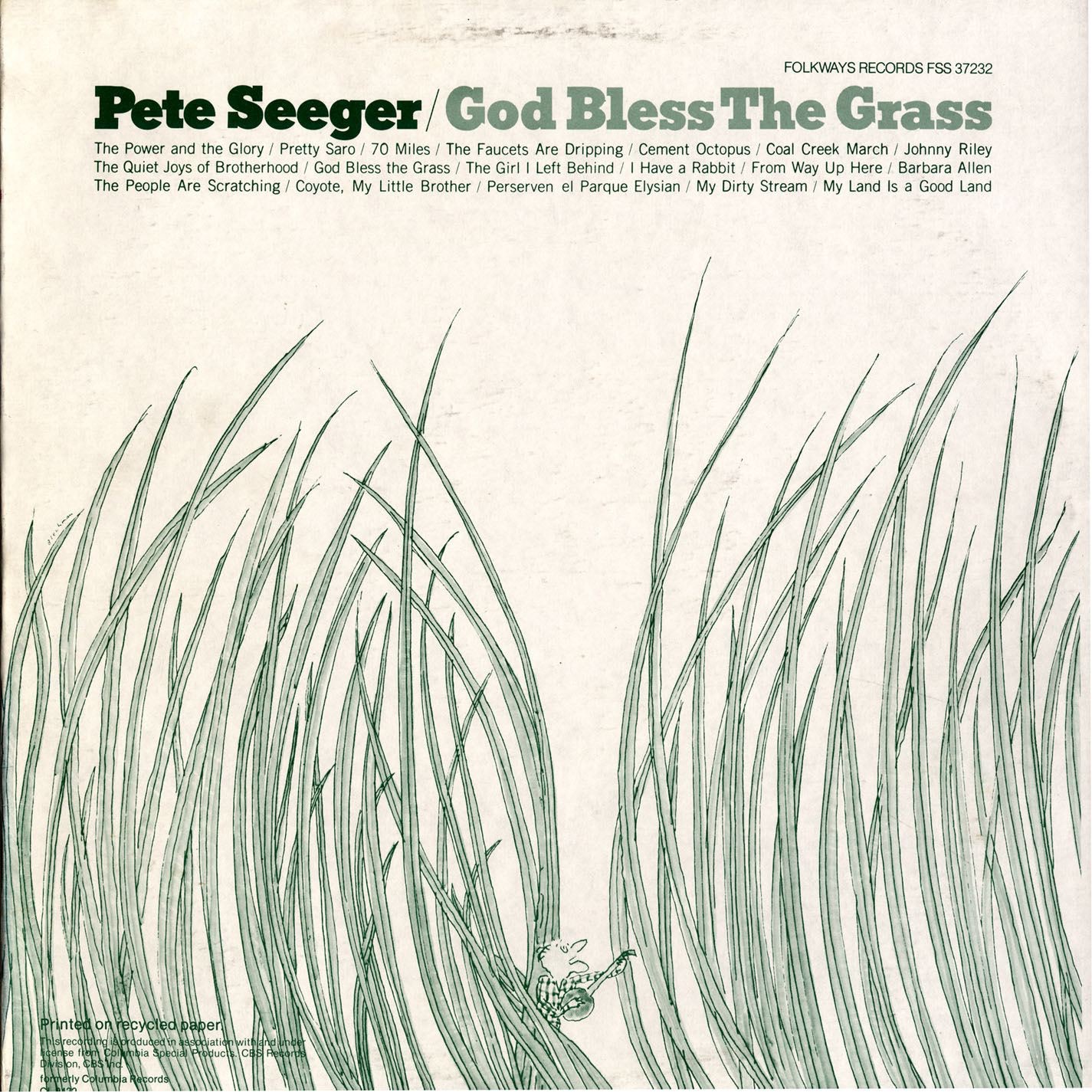 God Bless the Grass album cover