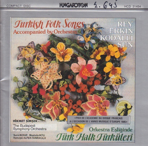 Turkish Folk Songs album cover