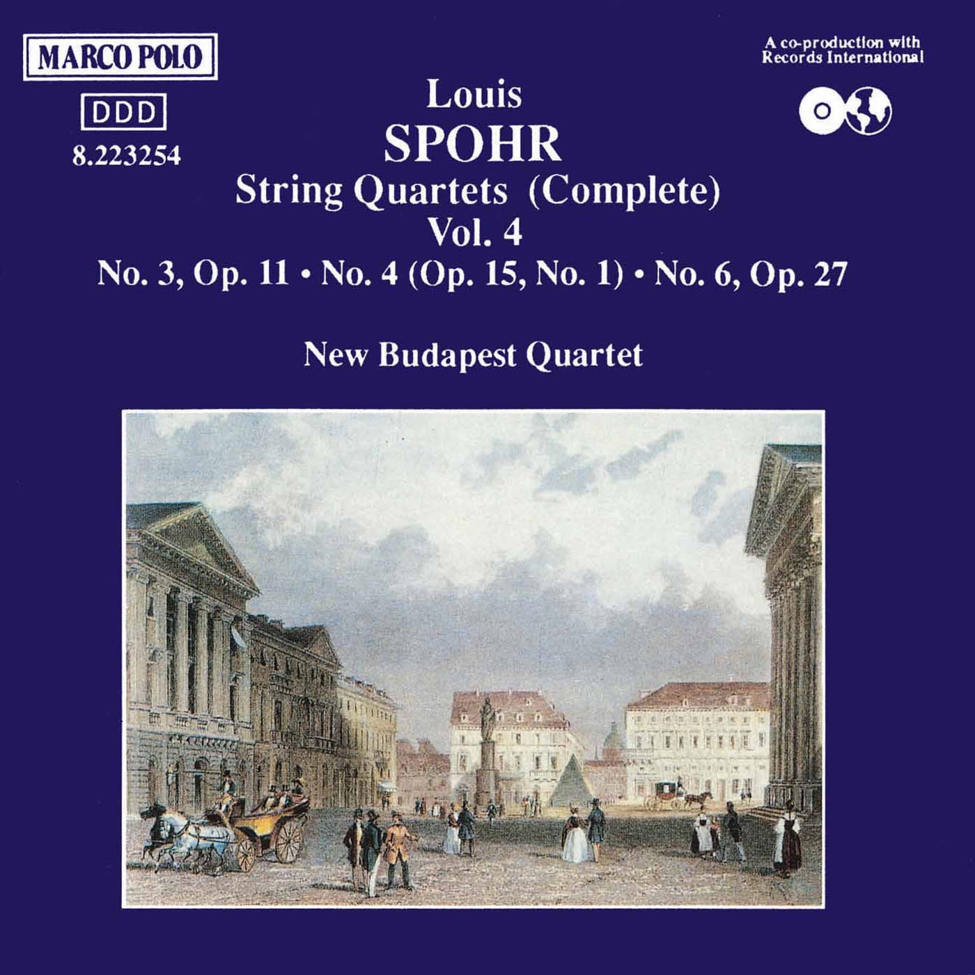 Spohr: String Quartets Vol. 4 album cover