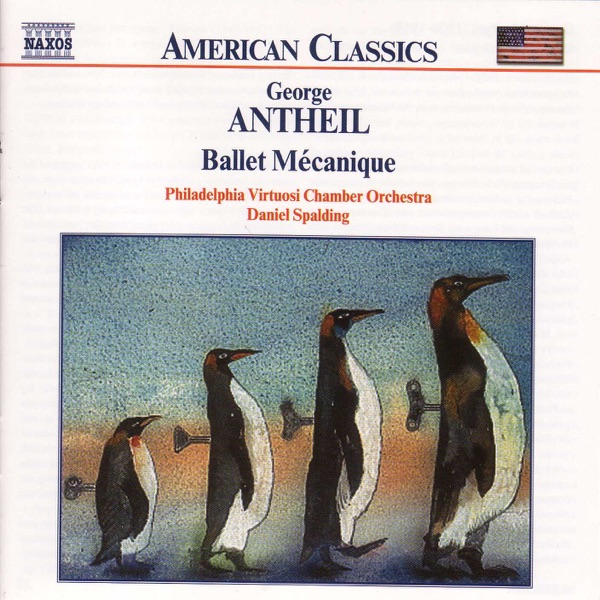 Antheil: Ballet Mecanique, Serenade for String Orchestra album cover