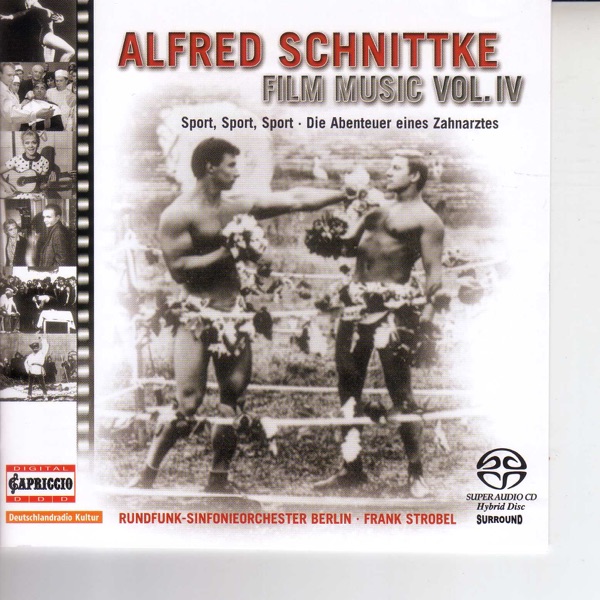 Schnittke, A.: Film Music, Vol. 4 album cover