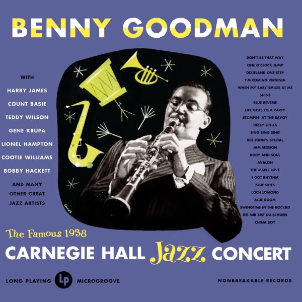 The Famous 1938 Carnegie Hall Jazz Concert (Live) album cover