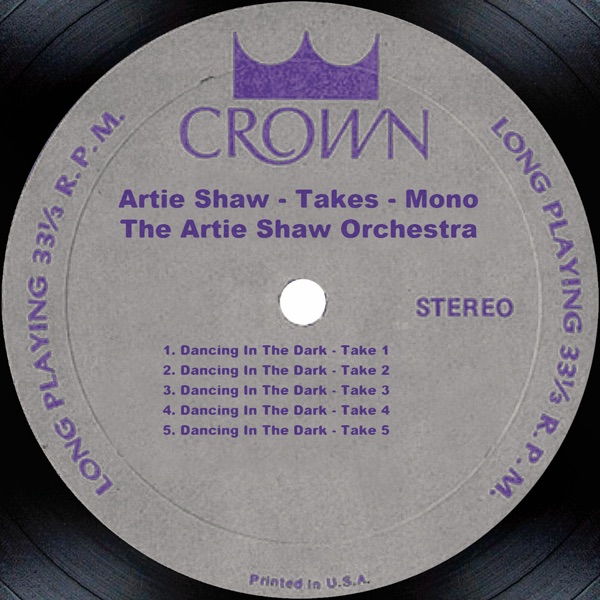 Dancing In the Dark / Moonglow - EP album cover