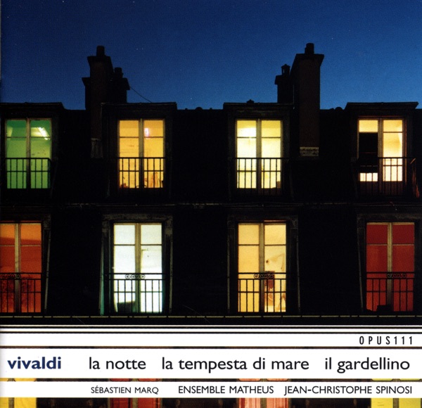 Vivaldi: la Notte, la Tempesta di Mare, Il Gardellino album cover