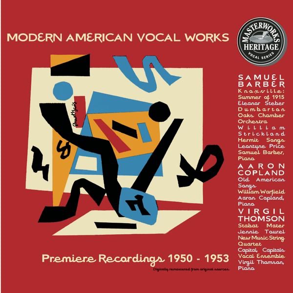The American Album - Modern American Vocal Works (Barber, Copland, Thomson) album cover