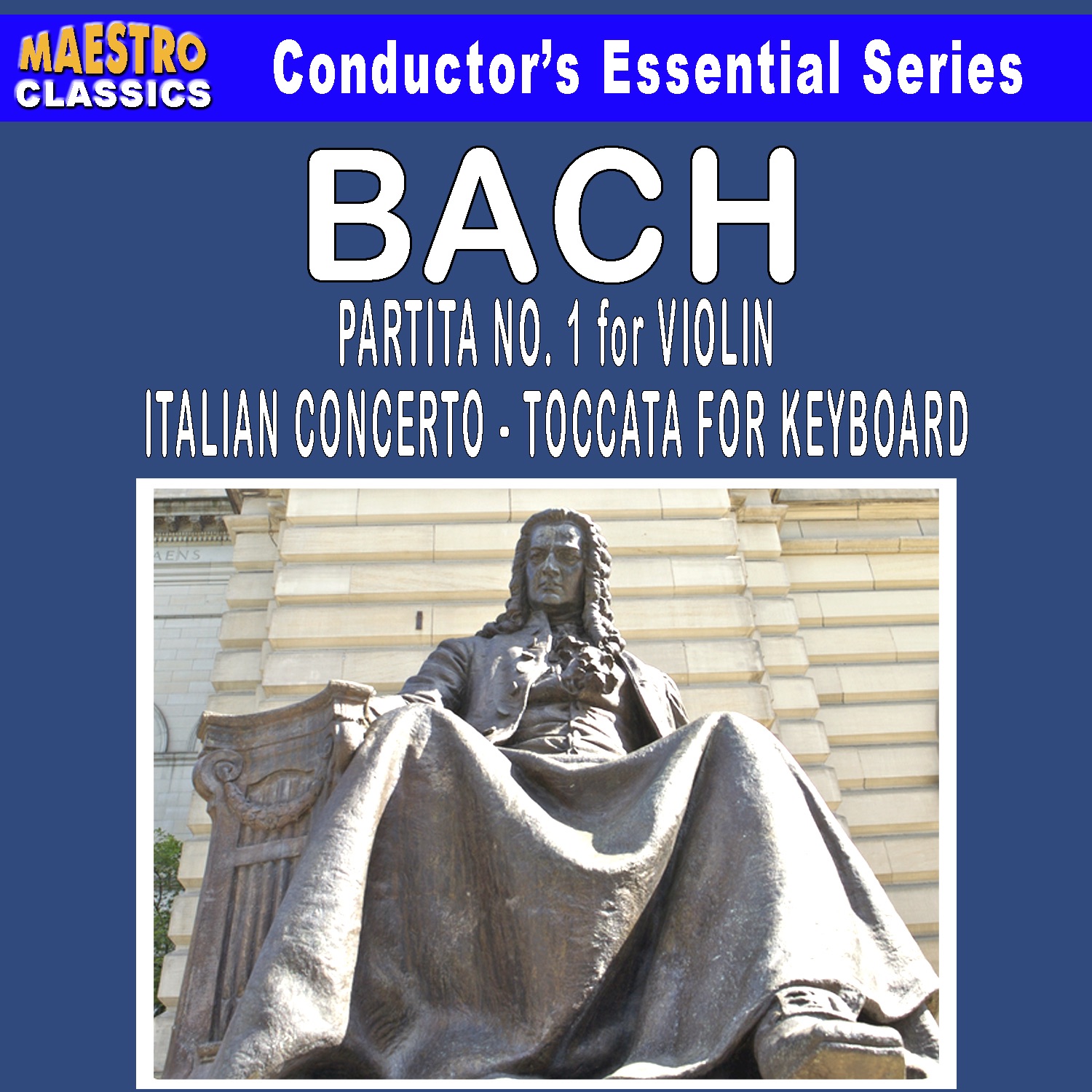 J.S. Bach: Partita No. 1 - Italian Concerto - Toccata in D album cover