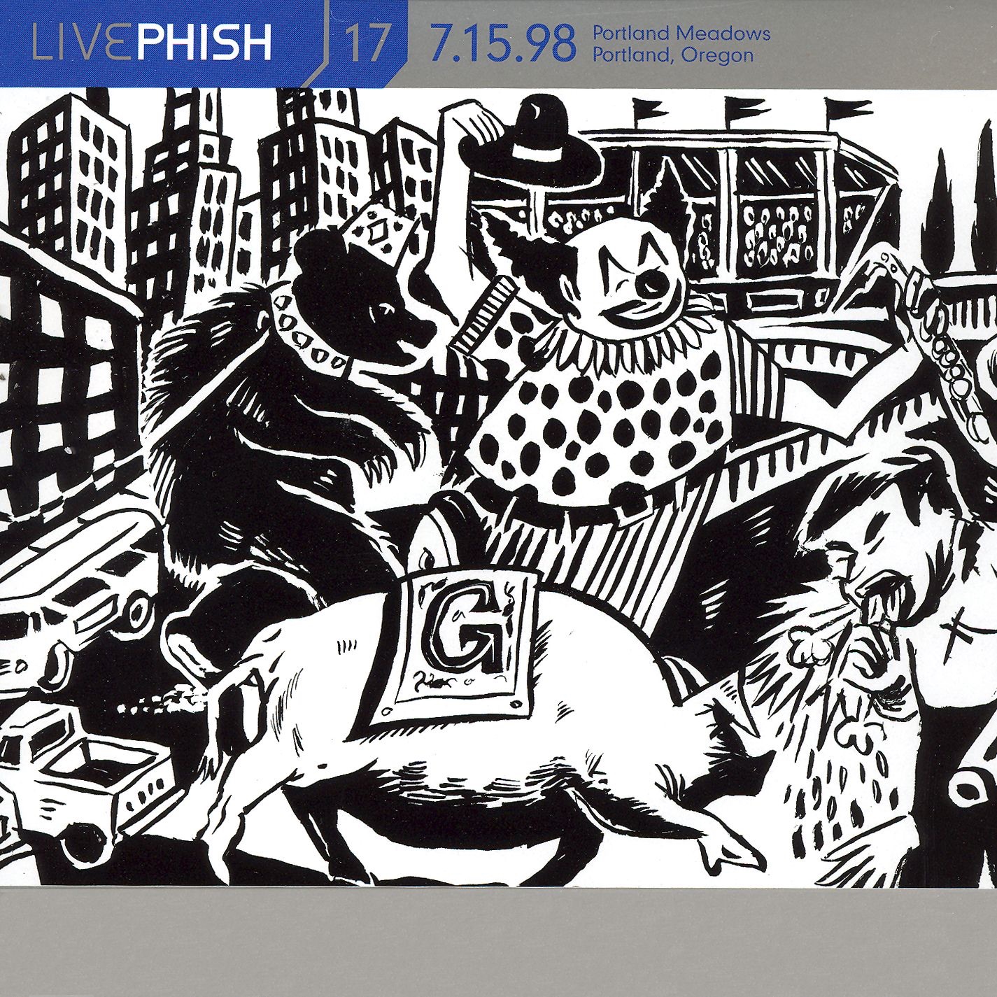 Live Phish, Volume 17: 7/15/98 (Portland Meadows, Portland, OR) album cover
