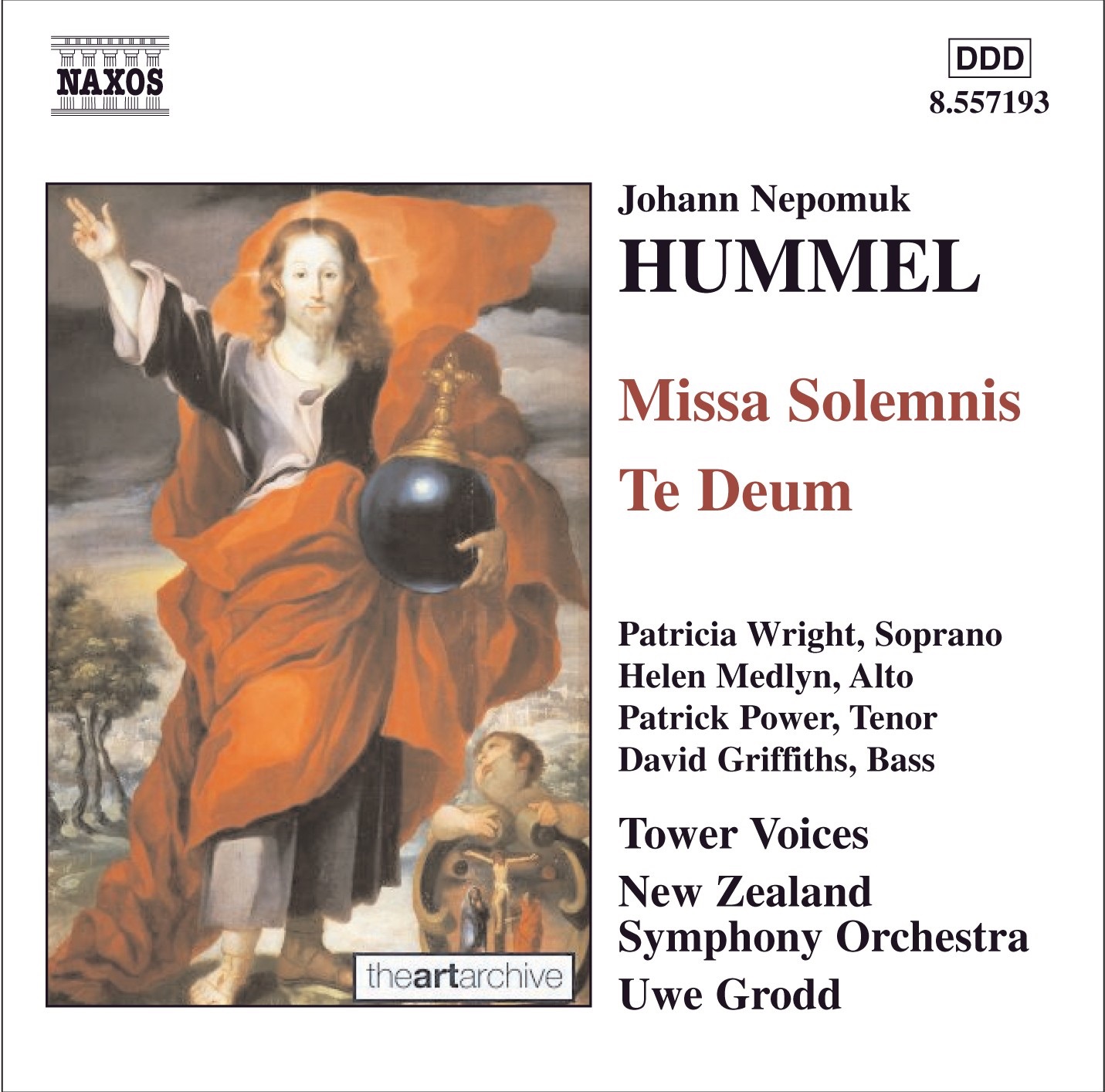 Hummel: Missa Solemnis - Te Deum album cover