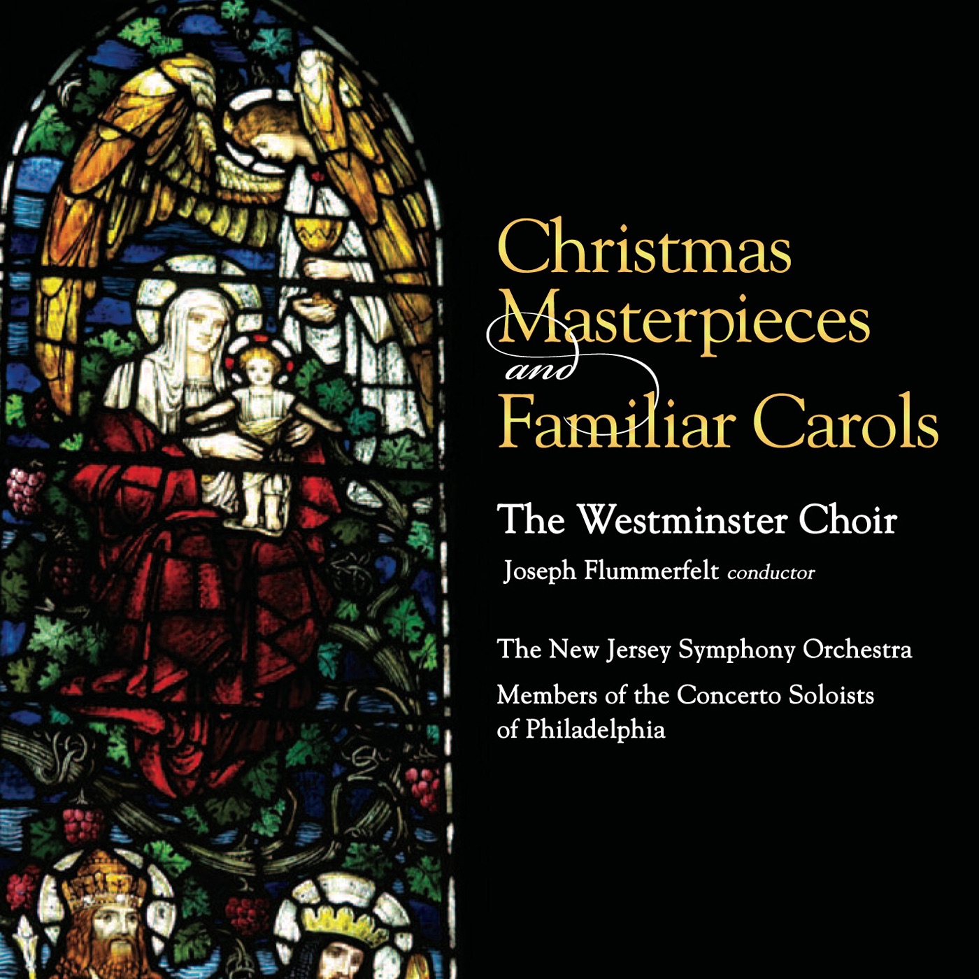 Christmas Masterpieces and Familiar Carols album cover
