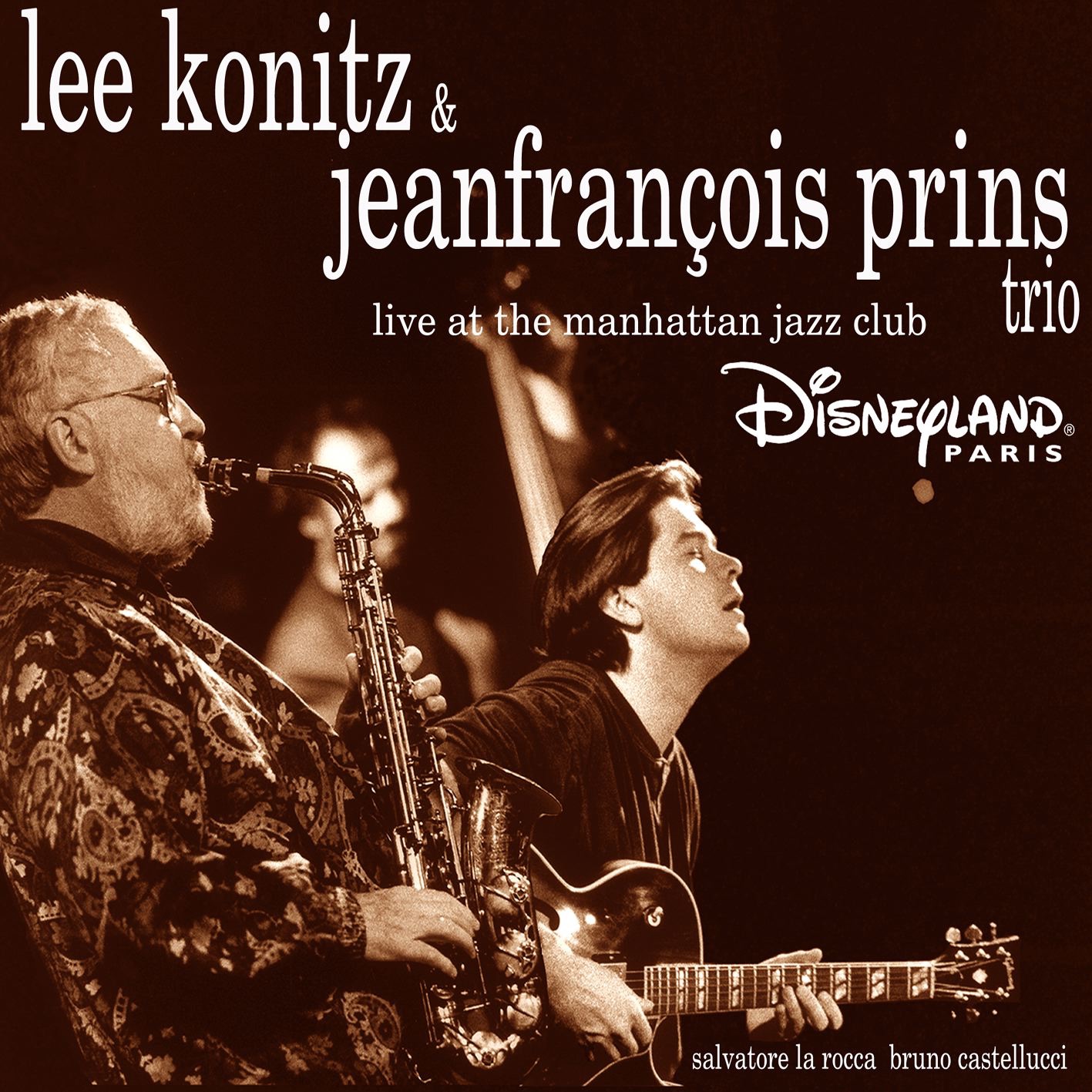 Live At the Manhattan Jazz Club Disneyland Paris album cover