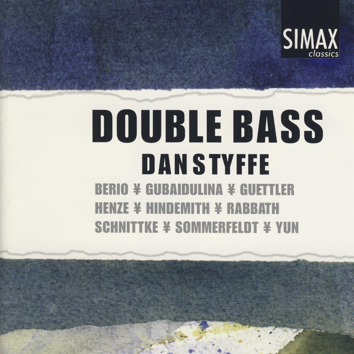 Double Bass album cover