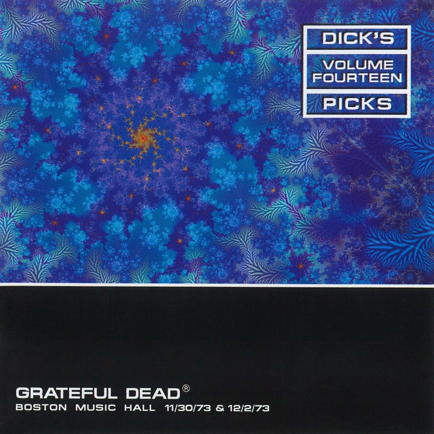 Dick's Picks Vol. 14: 11/30/73 & 12/2/73 (Boston Music Hall, Boston, MA) album cover