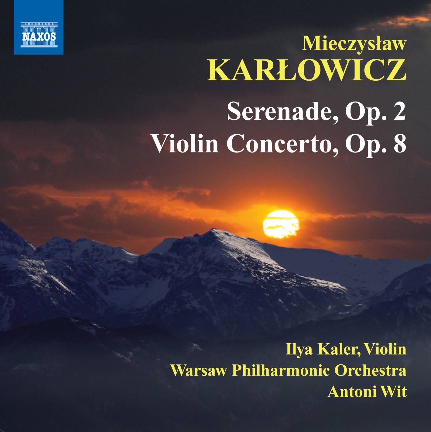 Karlowicz: Serenade - Violin Concerto album cover