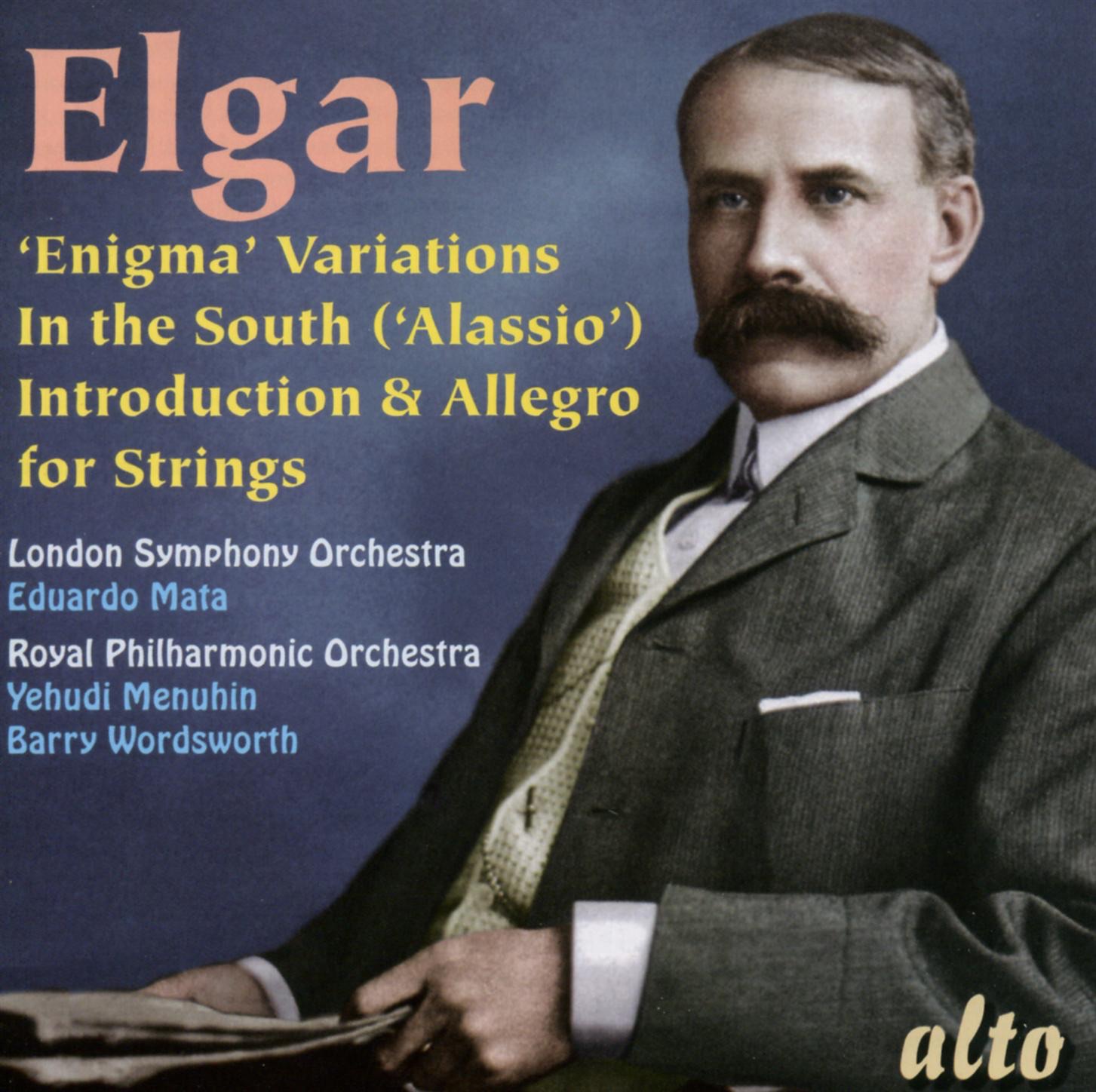Elgar: Enigma Variations, In the South, Introduction & Allegro for Strings album cover