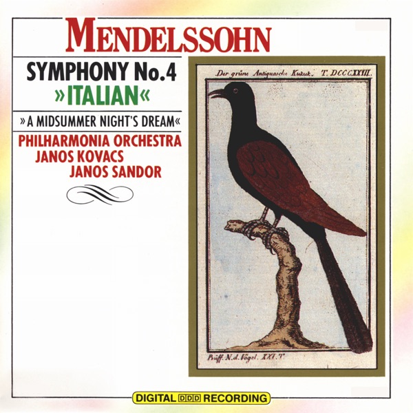 Mendelssohn: Symphony No. 4 & A Midsummer Night's Dream album cover