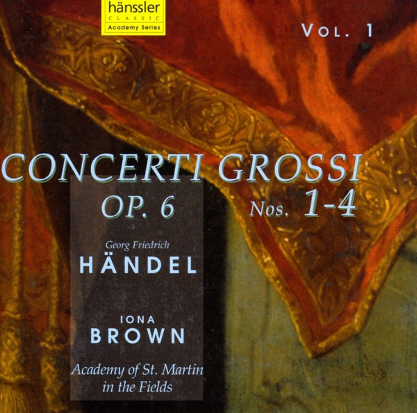 Handel: Concerti Grossi, Op. 6, Nos. 1-4 album cover