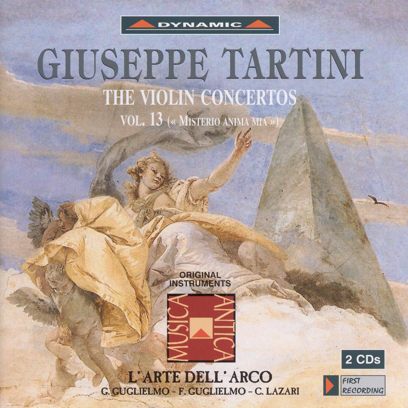 Tartini: Violin Concertos, Vol. 13 - D. 26, 39, 50, 67, 84, 99, 101, 105 album cover