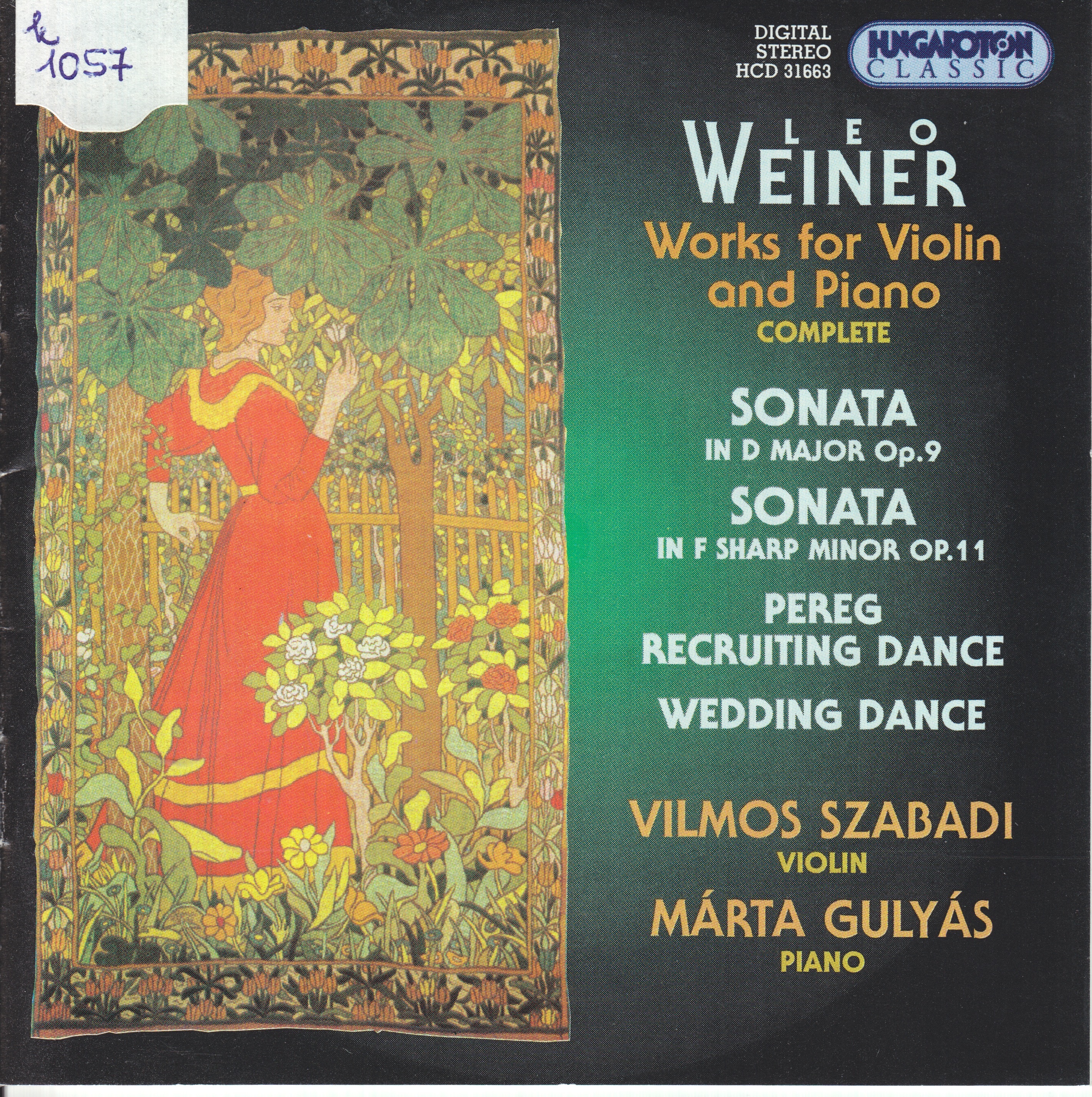 Works For Violin And Piano album cover