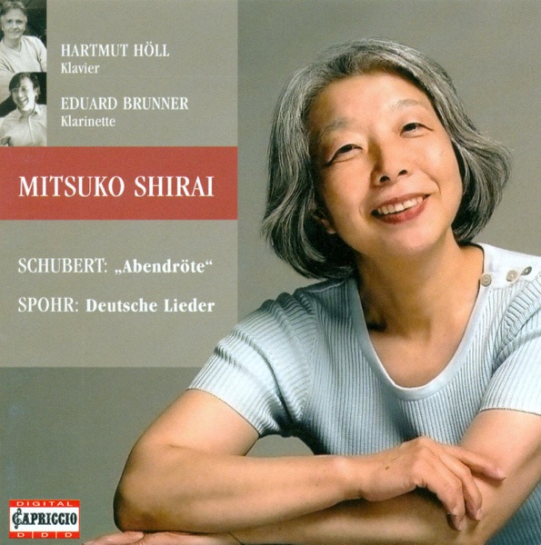 Vocal Recital: Shirai, Mitsuko - Schubert, F. - Spohr, L. album cover