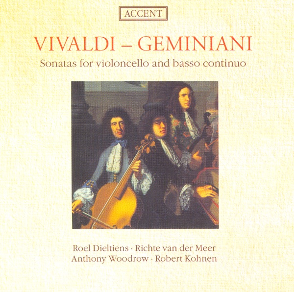 Vivaldi & Geminiani: Sonatas for Violoncello and Basso Continuo album cover