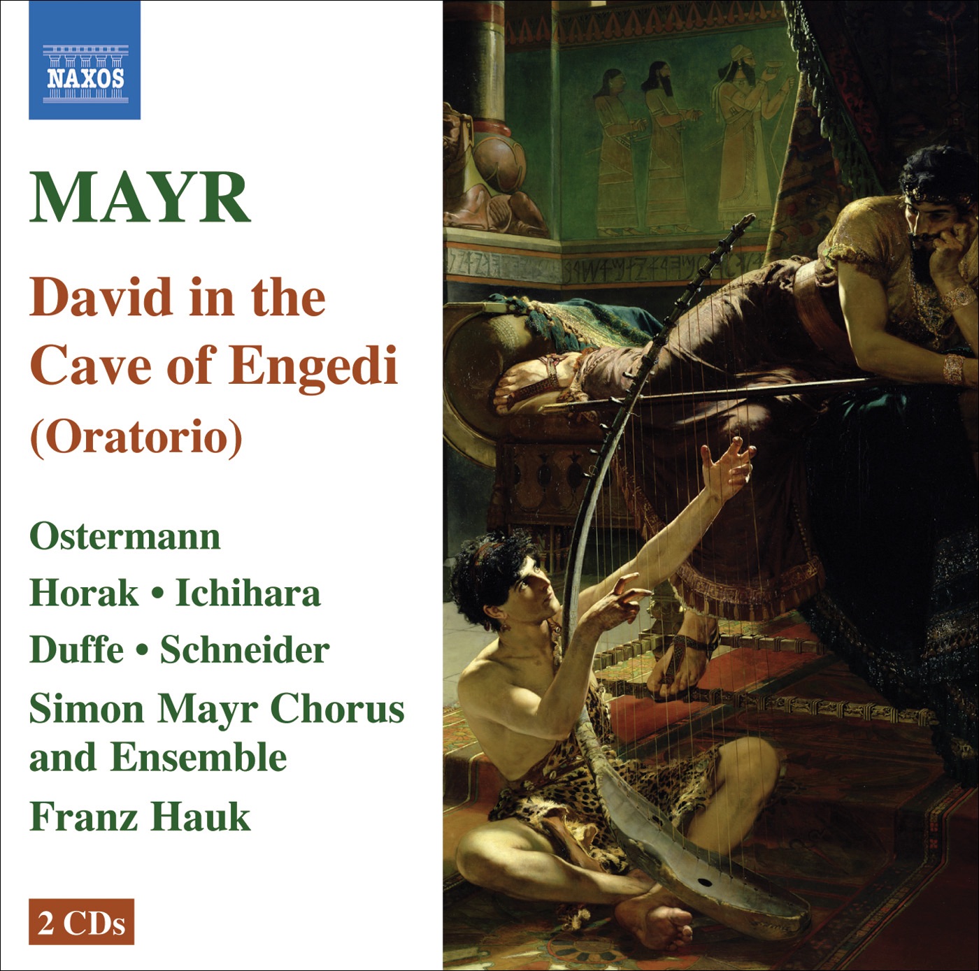 Mayr: David in spelunca Engaddi (David in the Cave of Engaddi) album cover