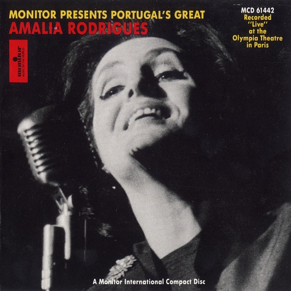 Portugal's Great Amália Rodrigues album cover