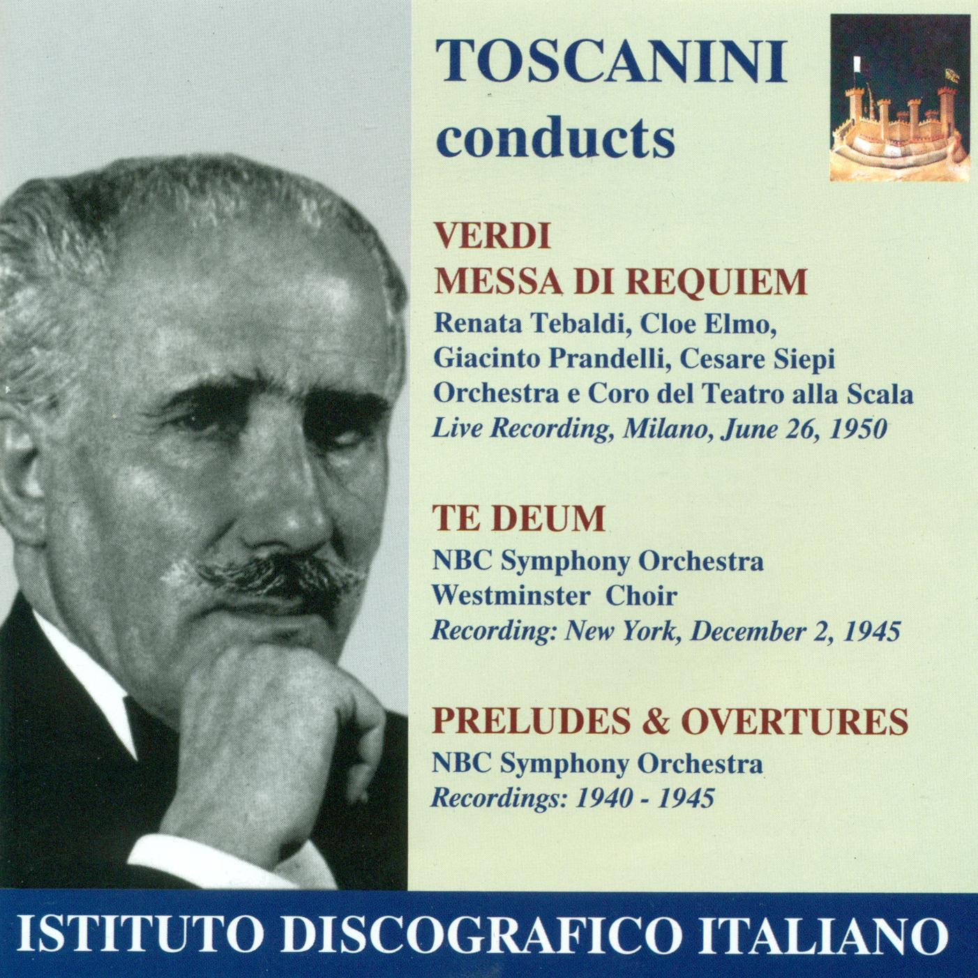 Verdi, G.: Messa Da Requiem (Toscanini) (1940-1950) album cover