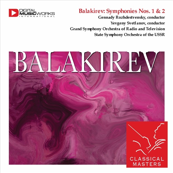 Balakirev: Symphonies Nos. 1 & 2 album cover