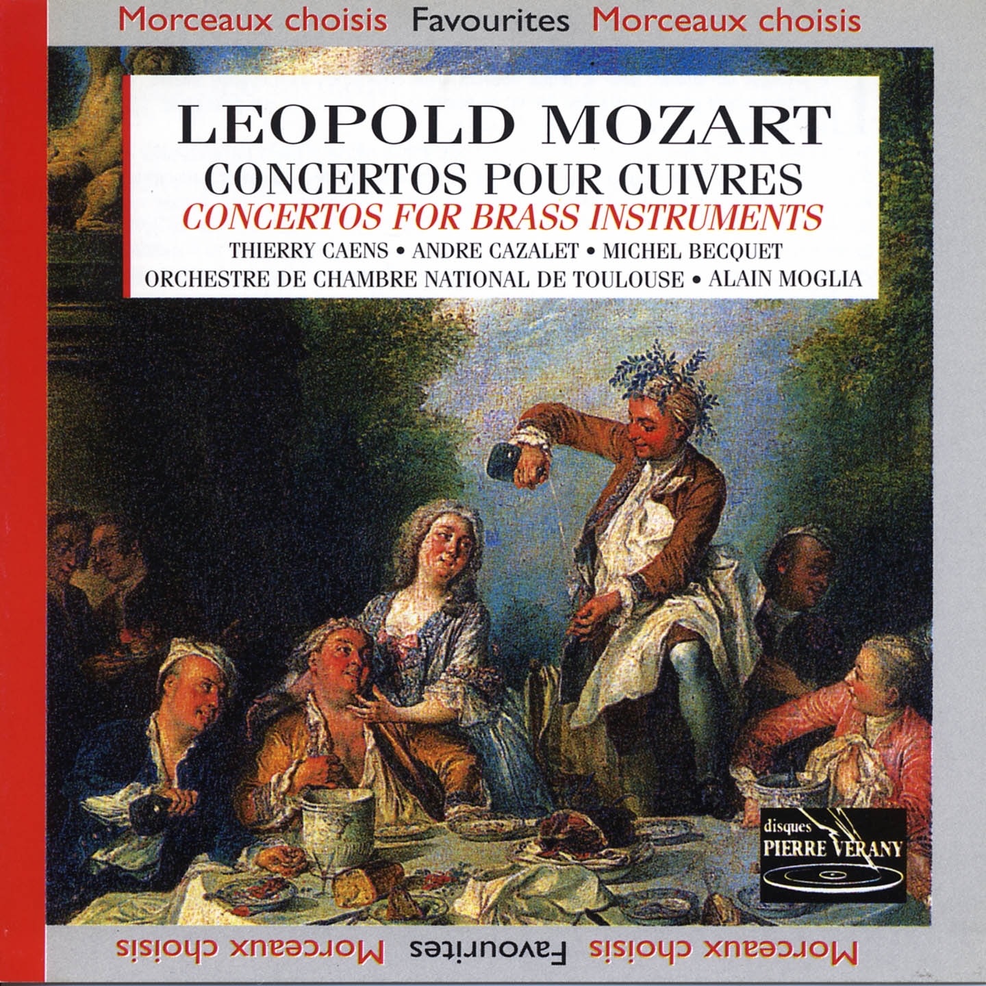 Léopold Mozart : Concertos pour cuivres album cover