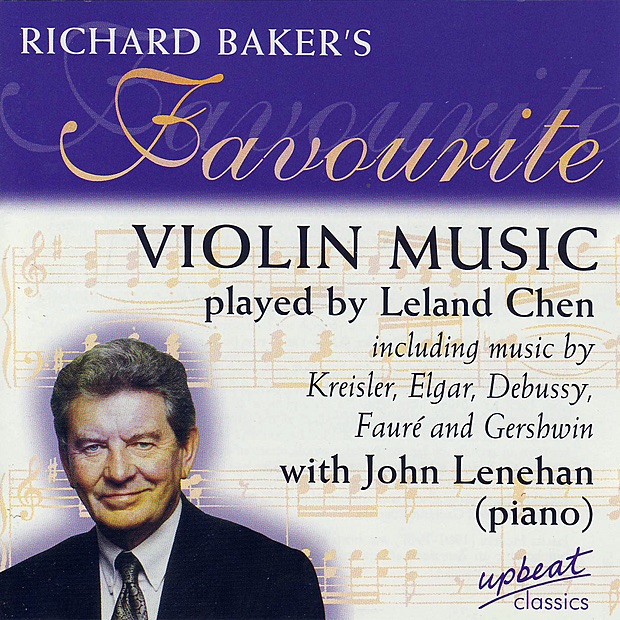 Richard Baker's Favourite Violin Music album cover