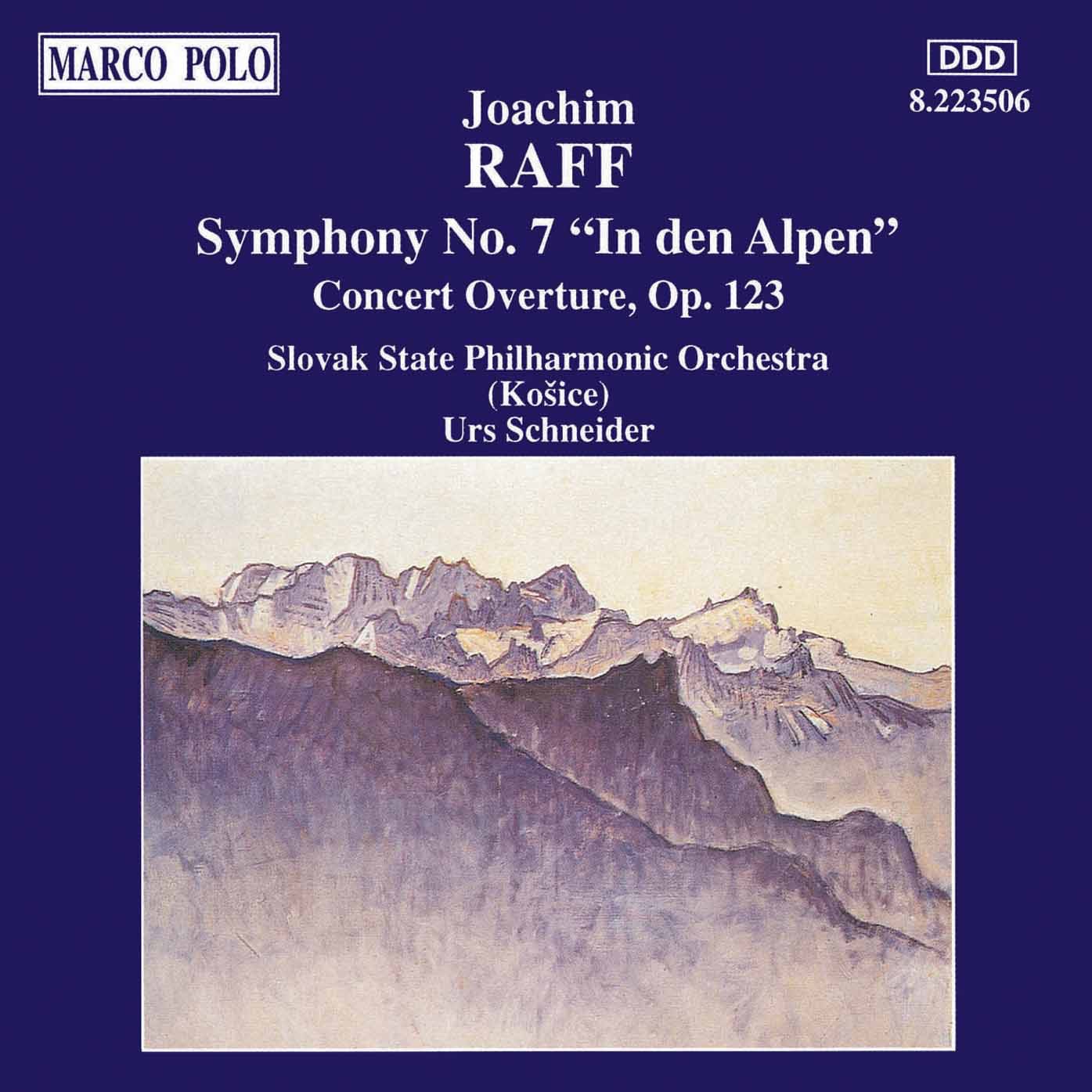 Raff: Symphony No. 7 & Concert Overture, Op. 123 album cover
