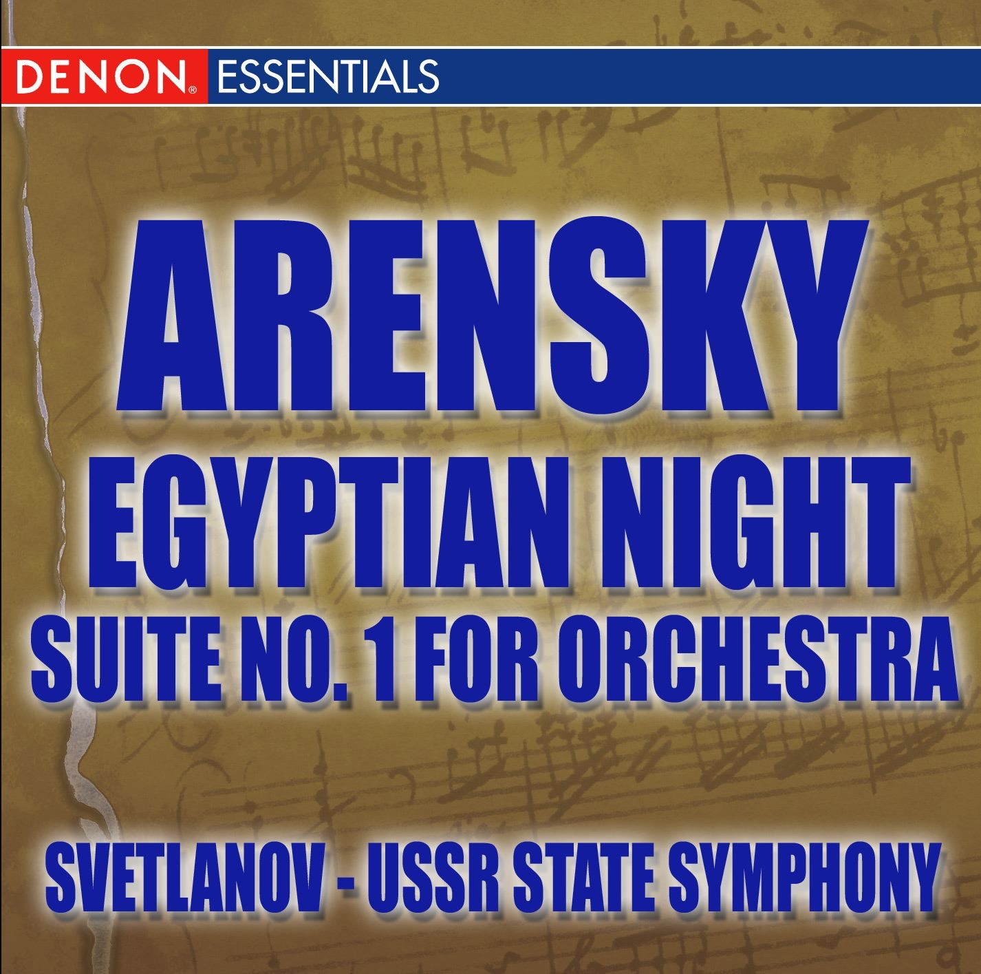 Arensky: Egyptian Night Ballet Suite - Suite No. 1 In G Minor album cover