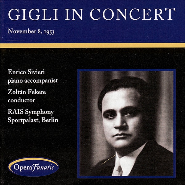 Gigli in Concert album cover
