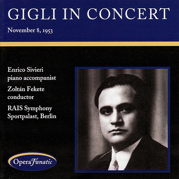 Gigli in Concert album cover