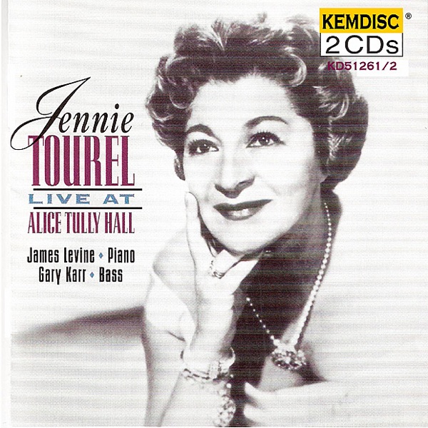 Jennie Tourel: Live at Alice Tully Hall album cover