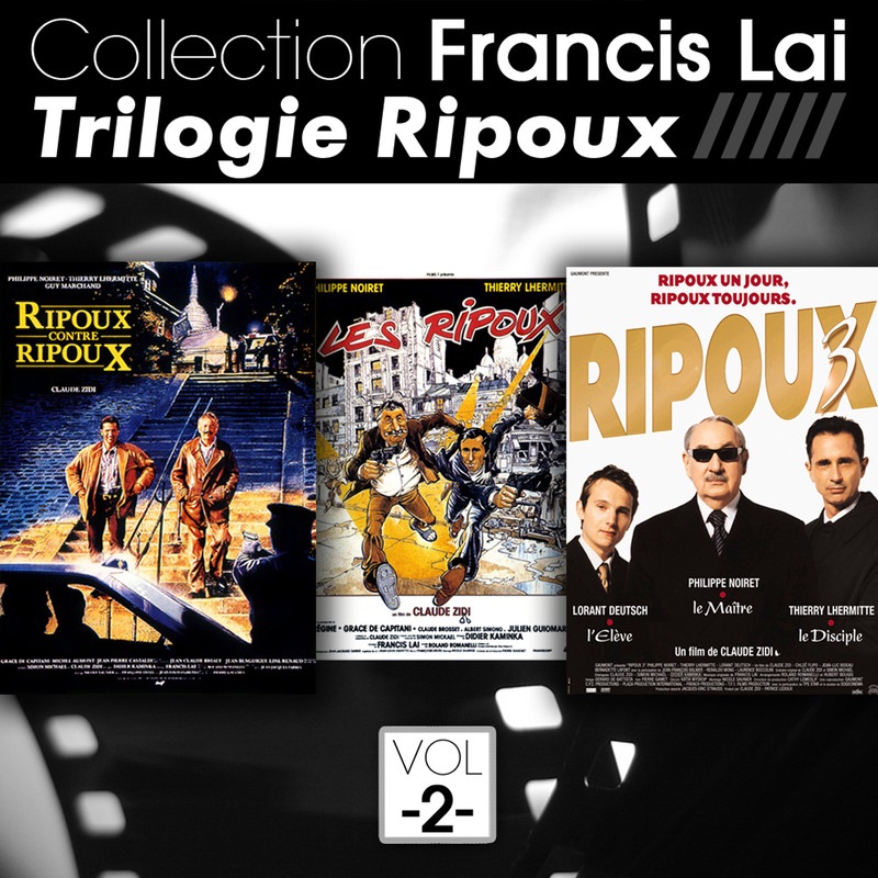 Collection Francis Lai: Trilogie Ripoux, Vol. 2 (Bandes originales de films) album cover