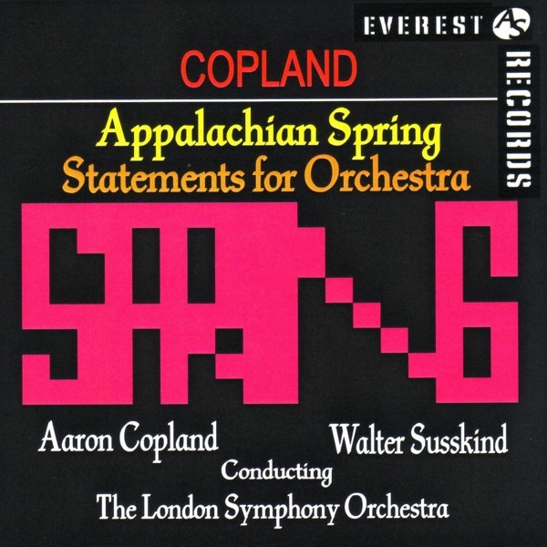 Copland: Appalachian Spring album cover
